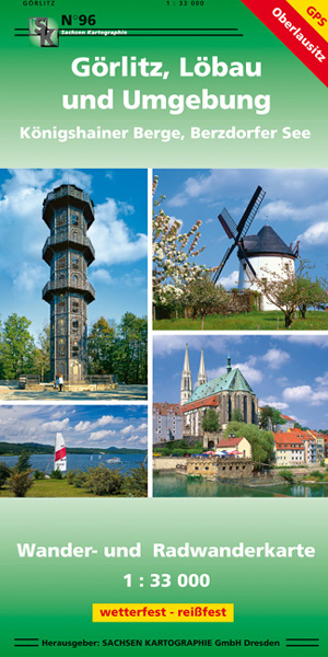 Wanderkarte Görlitz Löbau