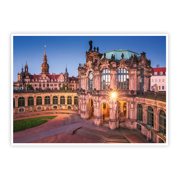 Ansichtskarte Dresden - Glockenspiel des Dresdner Zwingers