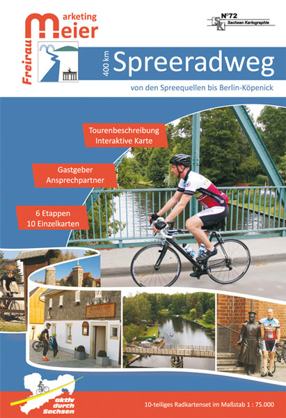 Karte Fahrrad Spreeradweg