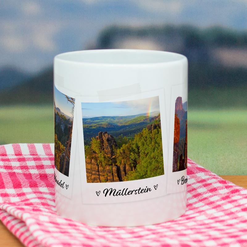 Tasse Klettern Sächsische Schweiz Müllerstein
