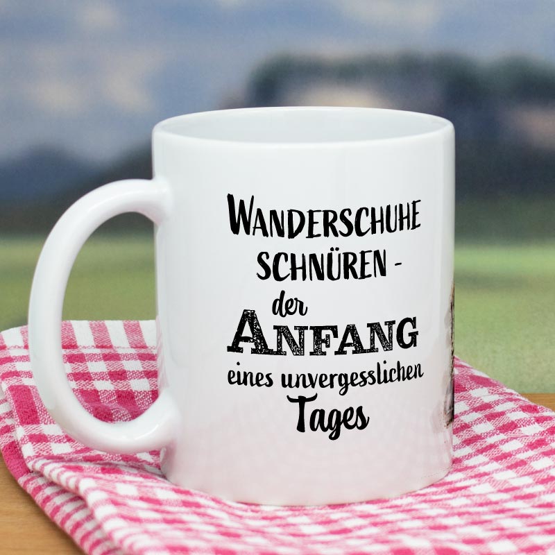 Tasse Wandern Wanderschuhe