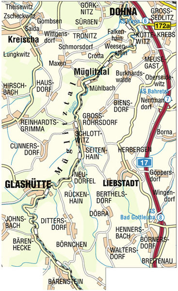 Karte Liebstadt