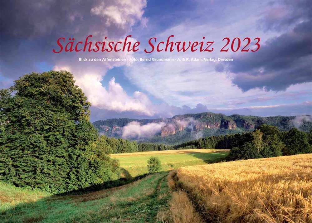 Kalender Sächsische Schweiz 2023 Affensteine