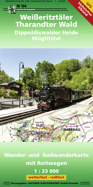 Wanderkarte Weißeritztal