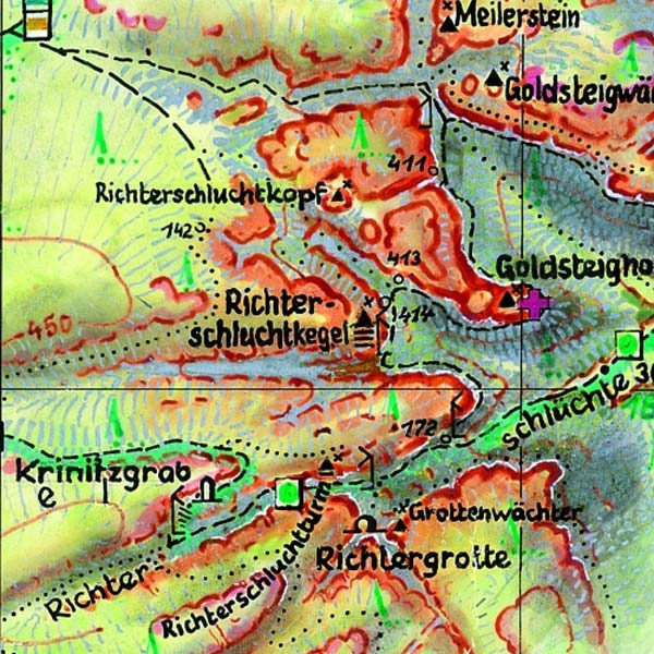 karte Richterschlüchte