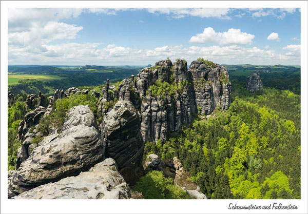 Ansichtskarten-Set - Sächsische Schweiz