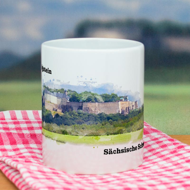 Tasse Festung Königstein