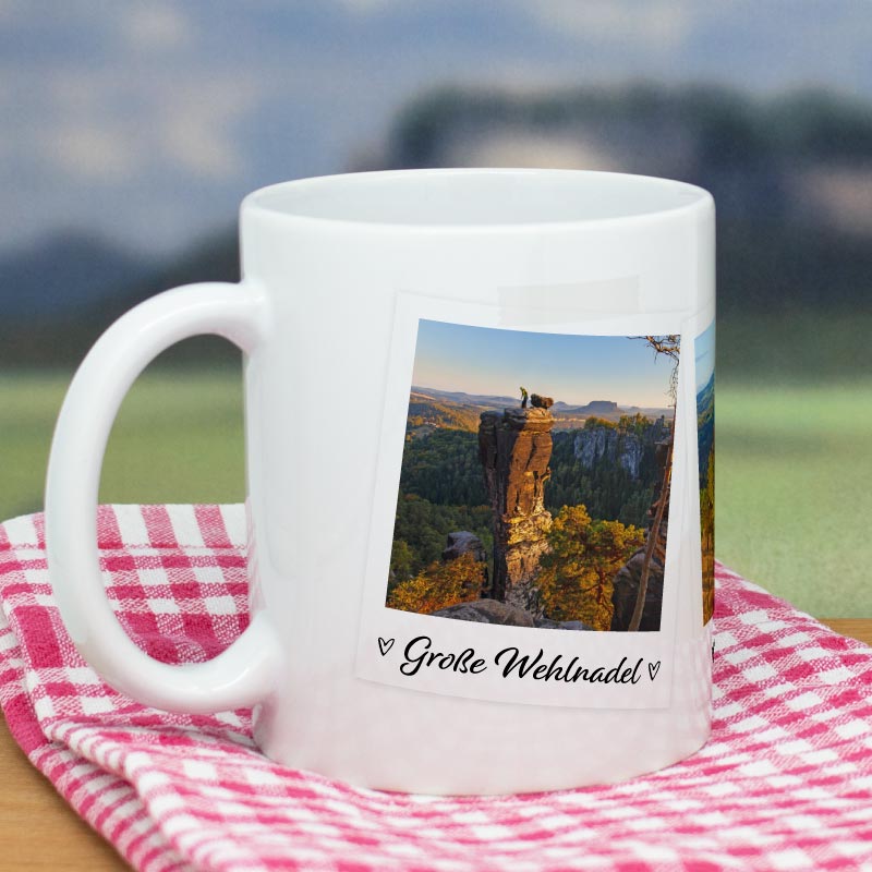Tasse Wehlnadel Sächsische Schweiz