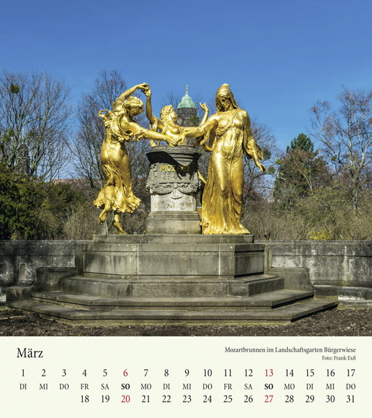 Kalender Dresden 2022 März