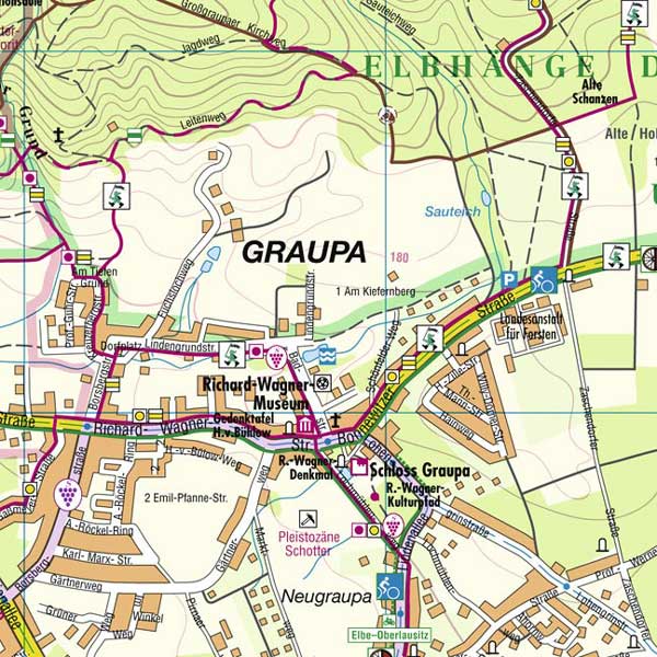 Wanderkarte Pirna Radwanderkarte