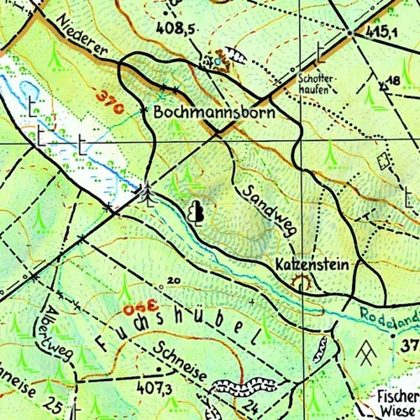 karte Tharandter Wald Dresden