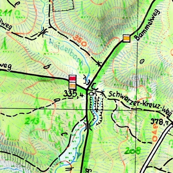 Wanderkarte Hinterhermsdorf