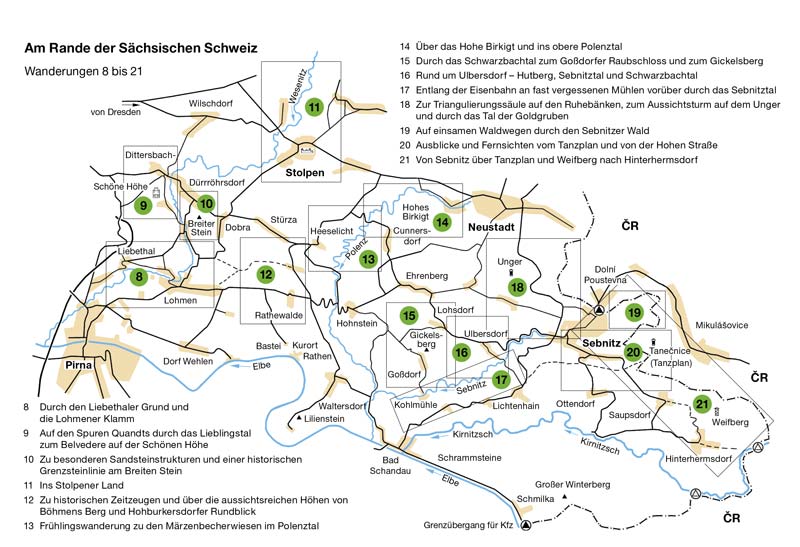 Wander- und Naturführer Sächsische Schweiz – Band 3