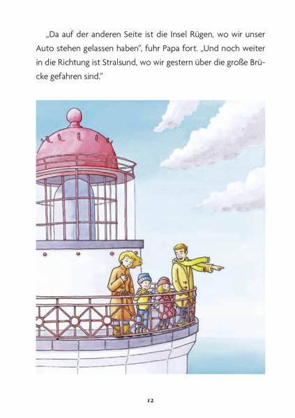 Schatzsuche auf Hiddensee Leuchtturm Kinder