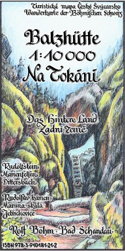 Wanderkarte Balzhütte Na Tokani Böhm