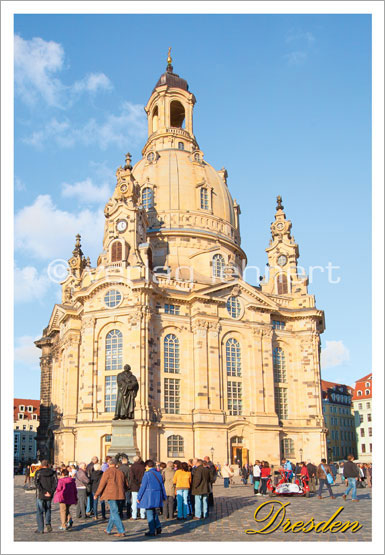 Ansichtskarte Dresden - Die Frauenkirche