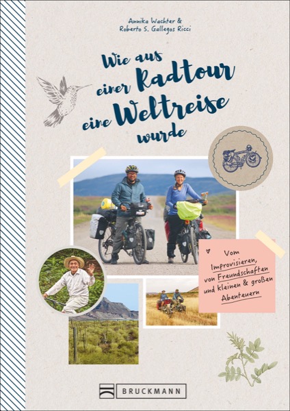 Buch über eine Radtour um die Welt