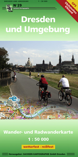 Wanderkarte Dresden Elbe
