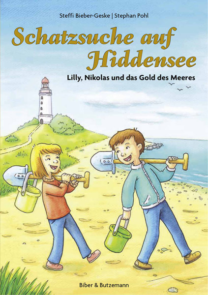 Buch Schatzsuche auf Hiddensee Kinder Strand Lilly
