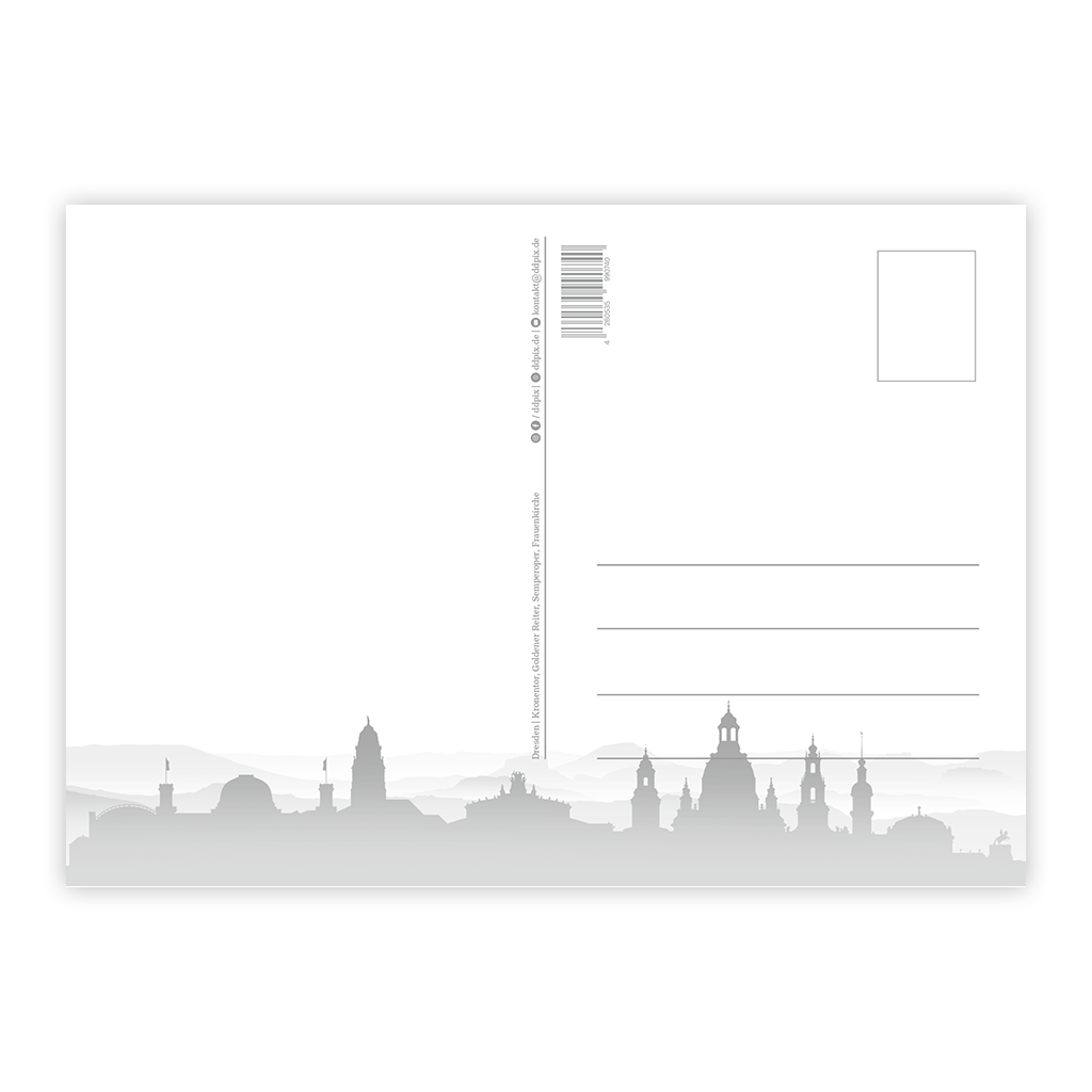 Ansichtskarte Dresden - Collage 5
