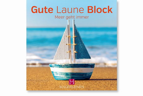 Gute Laune Block Segelboot