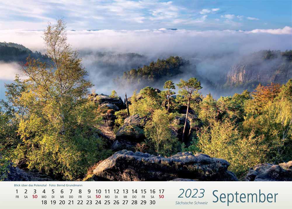 Kalender Sächsische Schweiz Polenztal