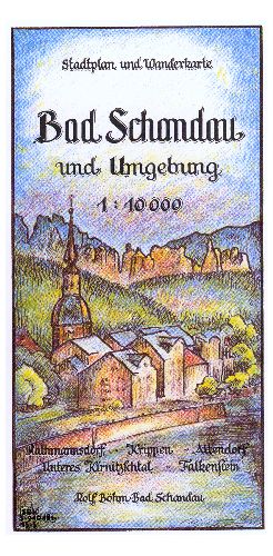 Wanderkarte Bad Schandau Sächsische Schweiz