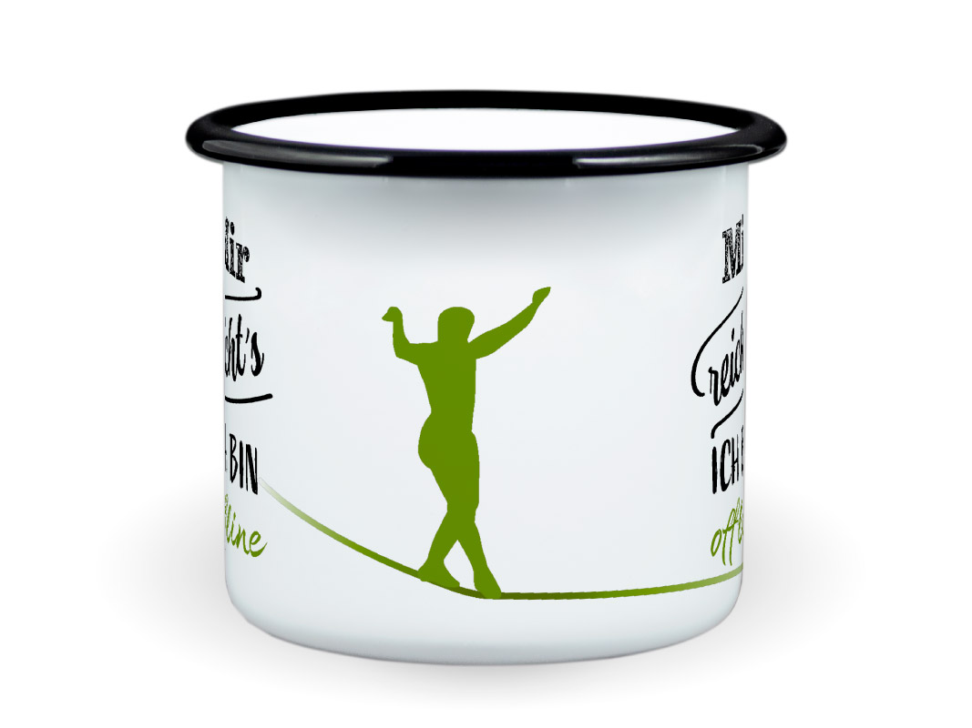 Campingtasse Slackline